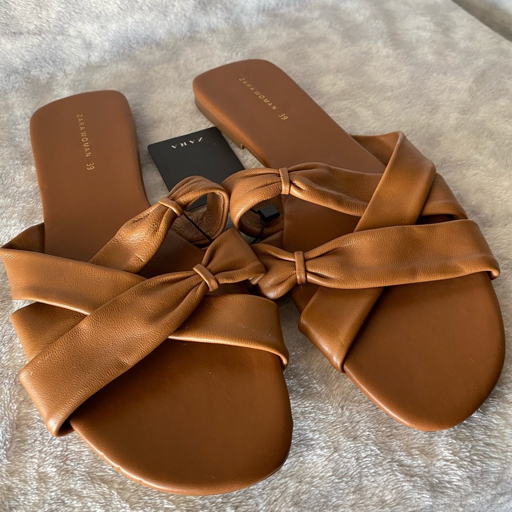 ZARA Brown Sandals